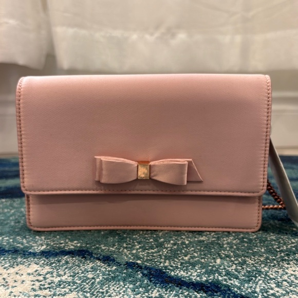 Ted Baker Pink Bow Clutch - Brand New with Tags - Picture 2 of 5